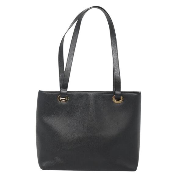 GUCCI Tote Bag Leather Black Gold 002 2040 002 2040 - Picture 3 of 16